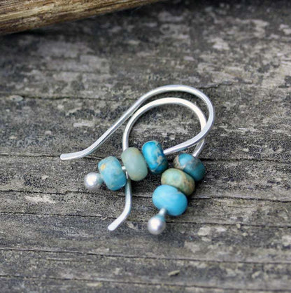 Yuna - Retro Turquoise Earrings