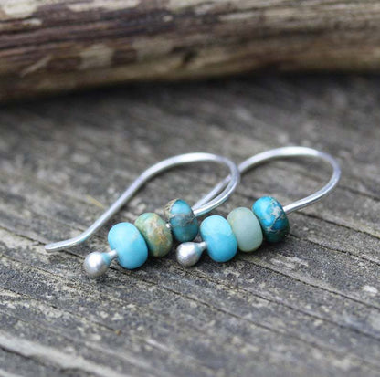 Yuna - Retro Turquoise Earrings