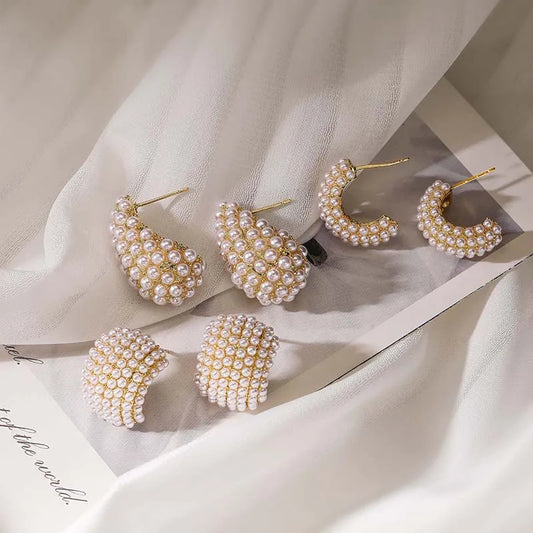 Classic Pearl Earrings