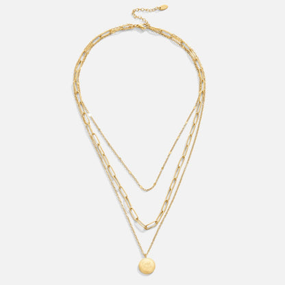 Janie Coin Layered Necklace